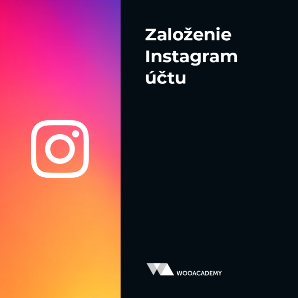 Založenie Instagram účtu