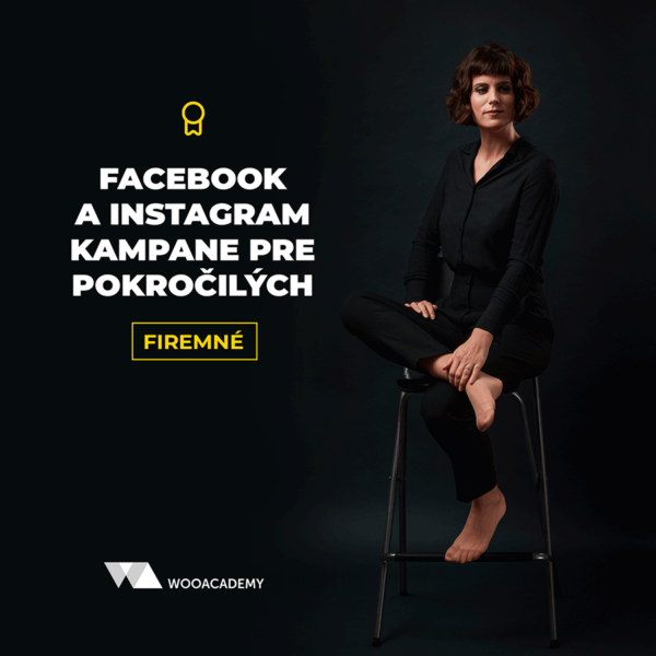 Firemné školenie - Facebook a Instagram pokročilé techniky (online live)