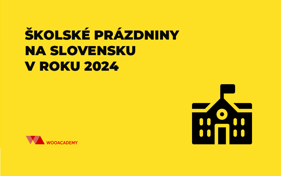 Školské prázdniny na Slovensku v roku 2024