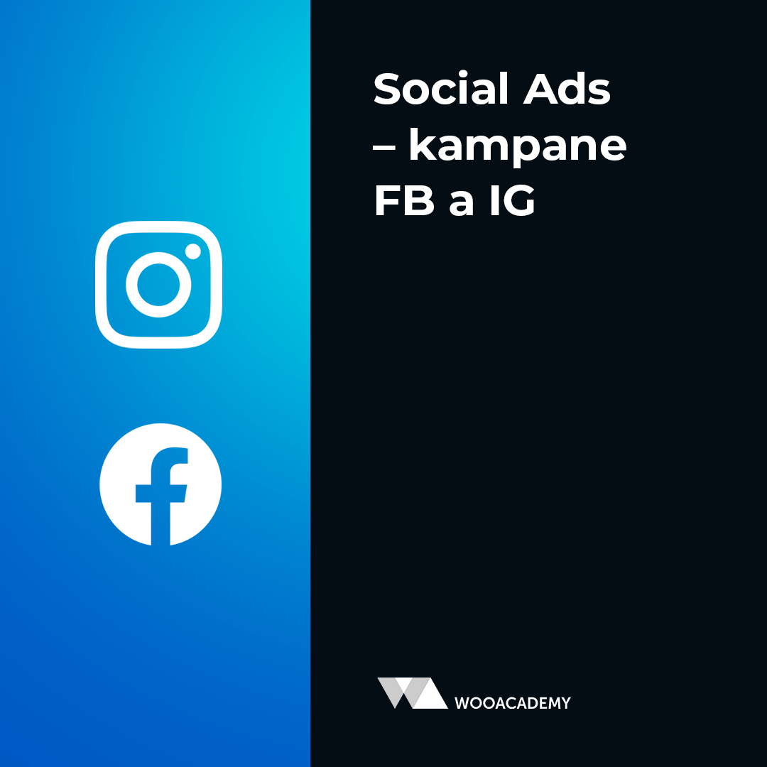 Social Ads - kampane FB a IG