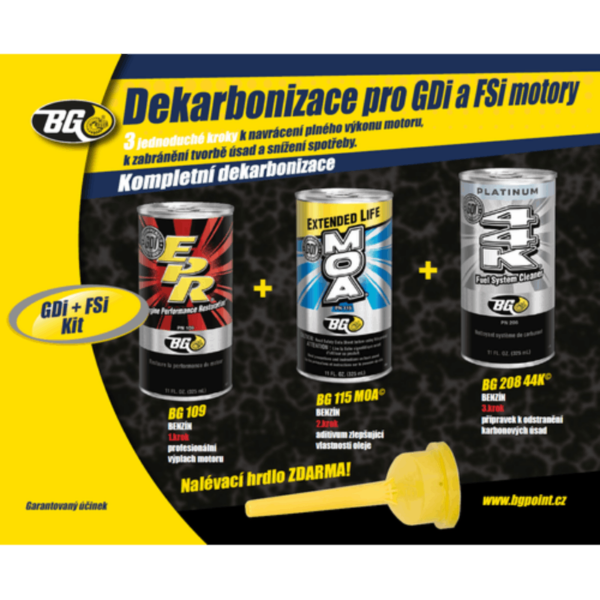 BG 6577 Dekarbonizácia Benzín